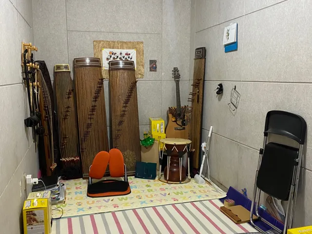 소토보체 음악 연습실