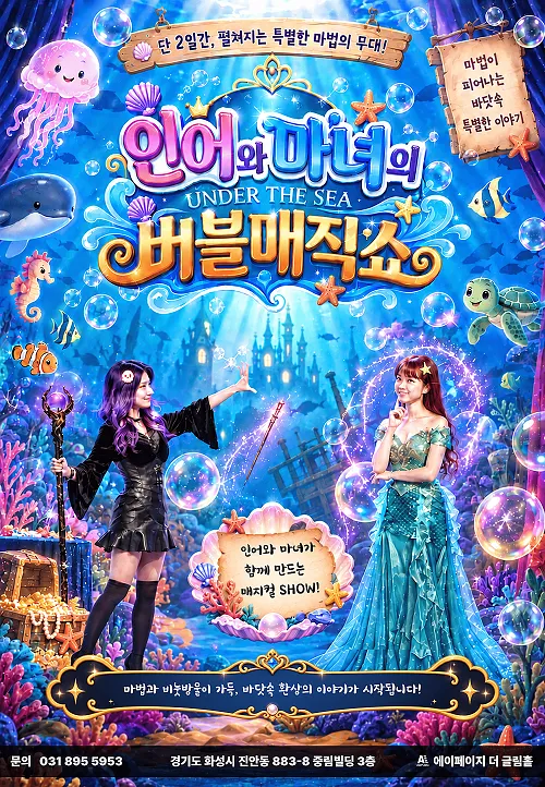 인어와 마녀의 버블매직쇼 [화성]