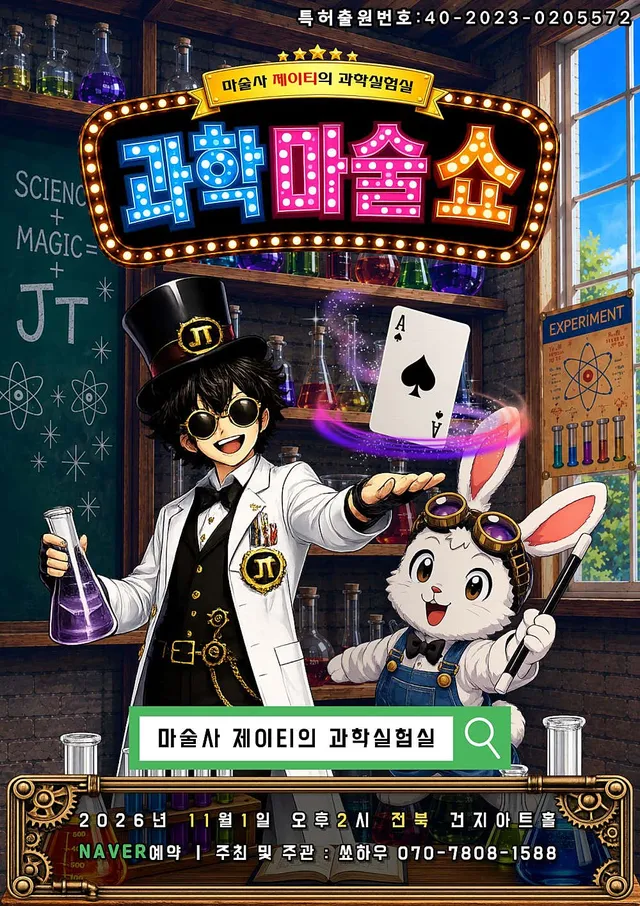 마술사 제이티의 과학실험실: 과학마술쇼 [전주]