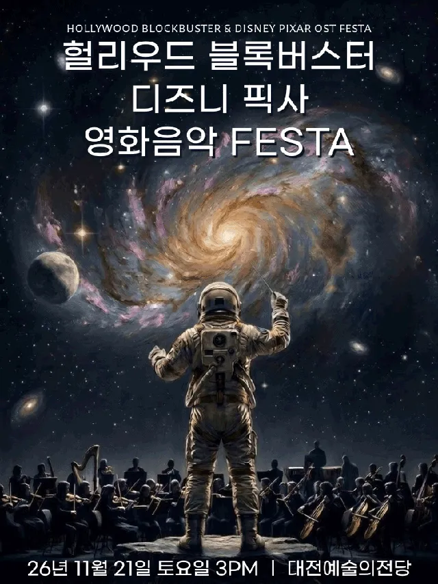 헐리우드 블록버스터 & 디즈니 픽사 OST 오케스트라 콘서트 [대전 (앵콜) ]